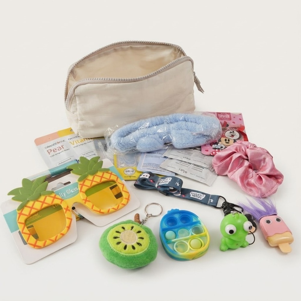 Self Care Gift Set Belt Bag Spa Masks Mickey Mouse Accessories Novelty Bundle